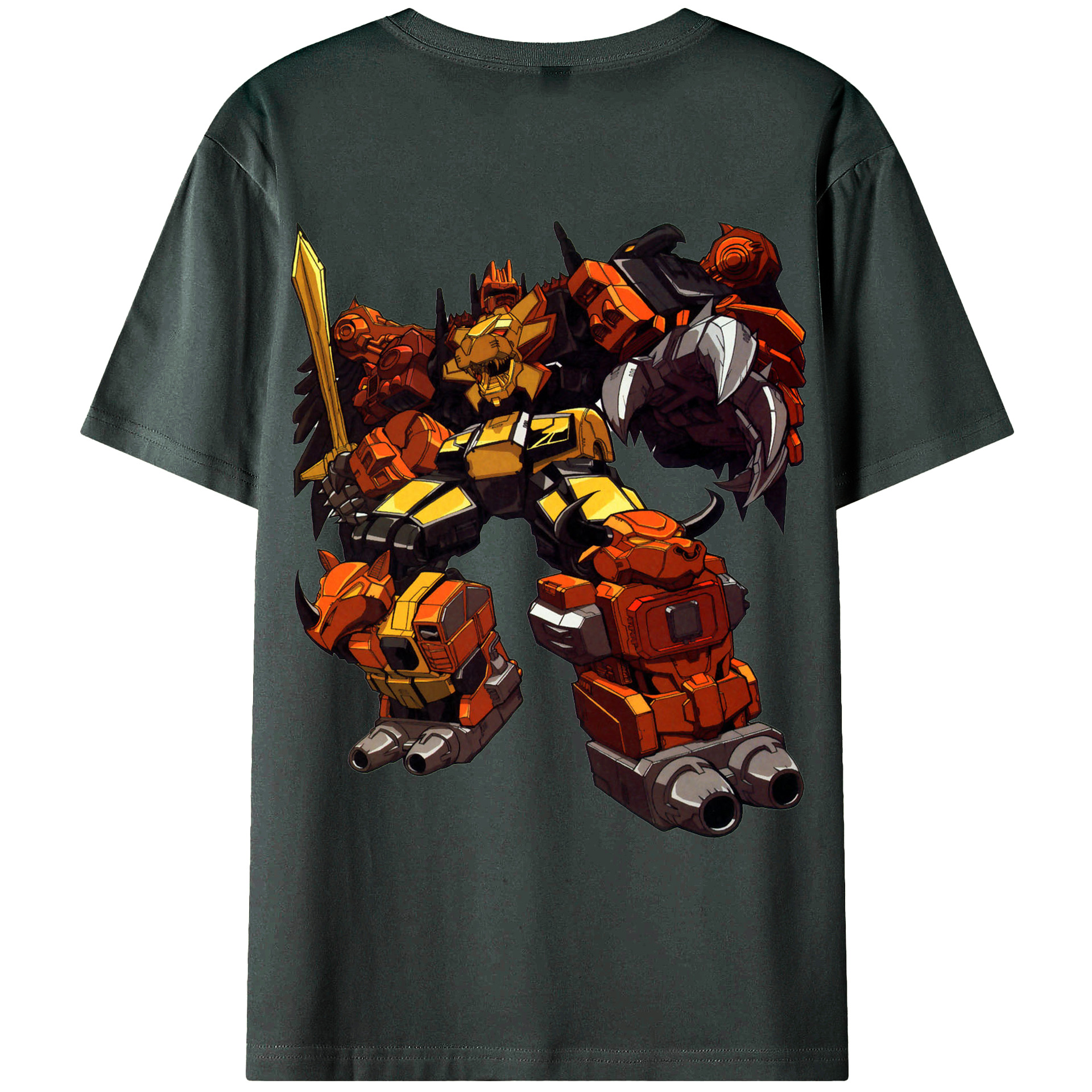 （画像用）  綿100％ メンズ半袖Tシャツ（バックプリント） 通気性